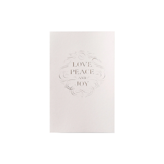 Love, Peace and Joy Card
