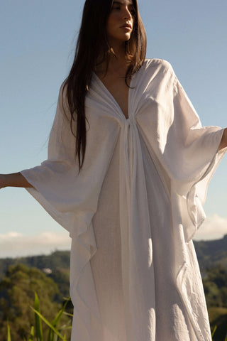 Costa Kaftan | White