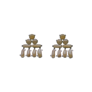 Ophelia Earrings | Yellow Jade