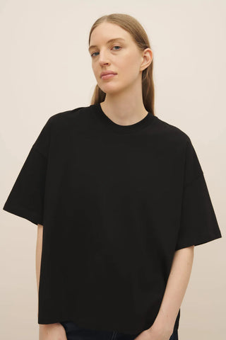 Oversized Boxy Tee | Black