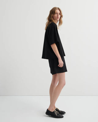 Oversized Boxy Tee | Black