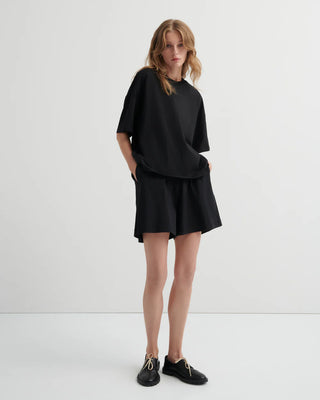 Oversized Boxy Tee | Black