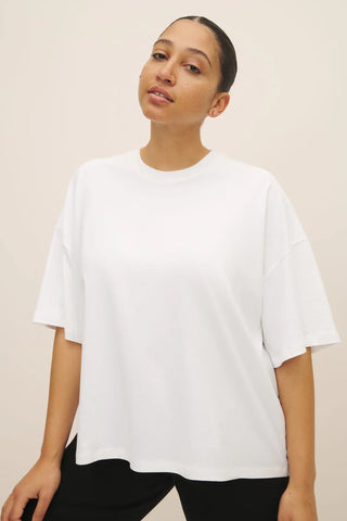 Oversized Boxy Tee | White