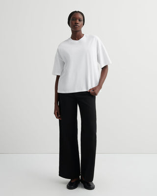 Oversized Boxy Tee | White