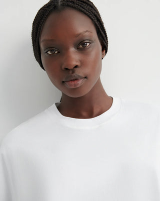 Oversized Boxy Tee | White
