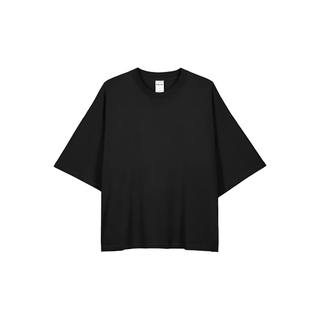 Oversized Boxy Tee | Black