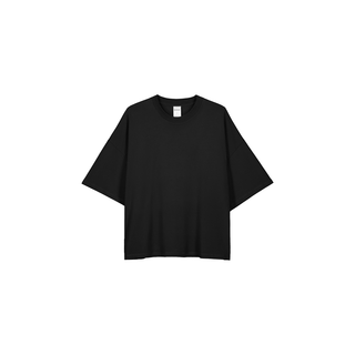 Oversized Boxy Tee | Black