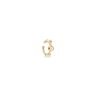 Triple Cabochon Ear Cuff | Pearl