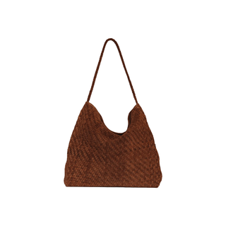 Sera Tote | Brown Suede