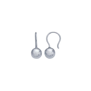 Sphere Wire Earrings | 8mm