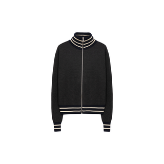 Merino Wool Sporty Cardigan