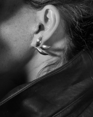 Suwa Earrings | Silver