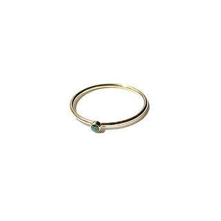 Thin Stone Ring