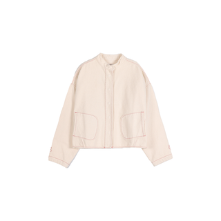Vibrant Flower Twill Jacket
