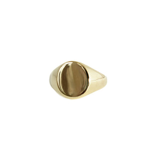 Signet Oval Ring